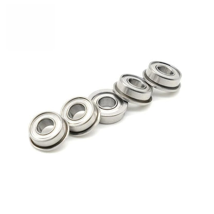 F685ZZ Flange Bearing 5x11x5 mm ABEC-7 (10 PCS) Flanged F685 Z ZZ Ball Bearings - size: F685ZZ 5x11x5