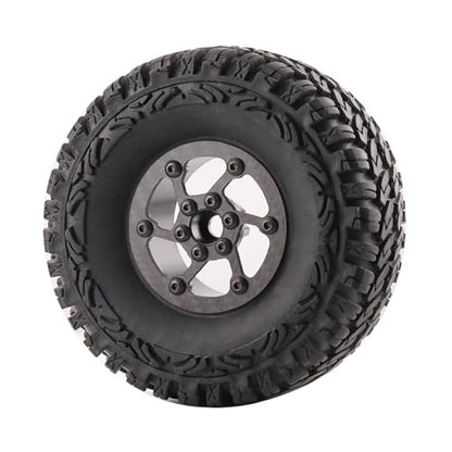 1.9" Aluminum Beadlock Wheel Rims 4PCS Carbon Fiber for 1/10 RC Crawler TRX4 Axial Capra SCX10 VS4-10 Gen8 Upgraded Carbon Fiber 1.9 Beadlock Wheel Rims - style: TXW-LG-D