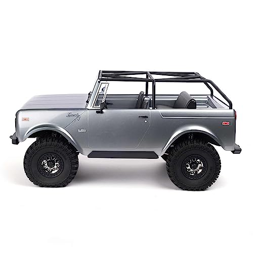 Redcat Racing Gen9 Scout 800A 1/10 Scale Trail RC Truck Crawler, 4WD Electric, 2-Speed Transmission, Portal Axles, Licensed International Body, Waterproof ESC, RTR Remote Control Truck - Graphite