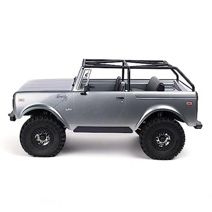 Redcat Racing Gen9 Scout 800A 1/10 Scale Trail RC Truck Crawler, 4WD Electric, 2-Speed Transmission, Portal Axles, Licensed International Body, Waterproof ESC, RTR Remote Control Truck - Graphite