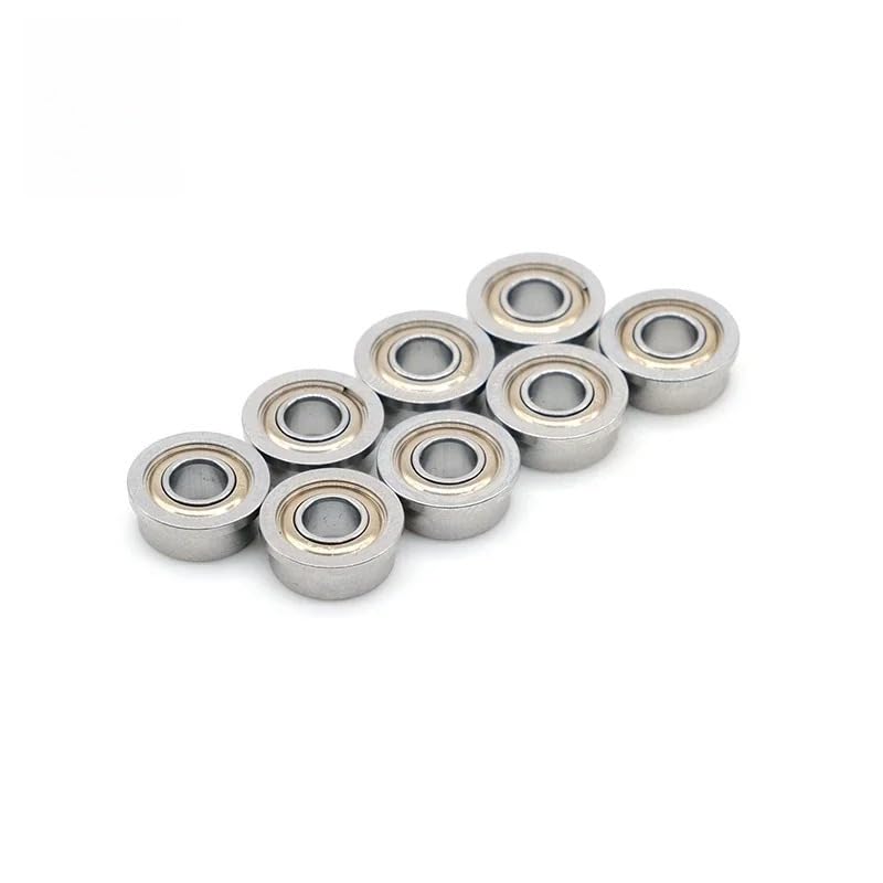 F683ZZ Flange Bearing 3x7x3 mm ABEC-7 (10 PCS) Flanged F683 Z ZZ Ball Bearings - size: F683ZZ 3x7x3