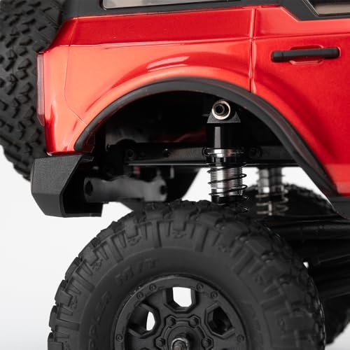 1/24th Aluminum RC Car Shocks 38mm Extended Absorber Damper for All AXIAL SCX24 AXI90081 Deadbolt C10 JLU Gladiator Bronco - size: 38mm