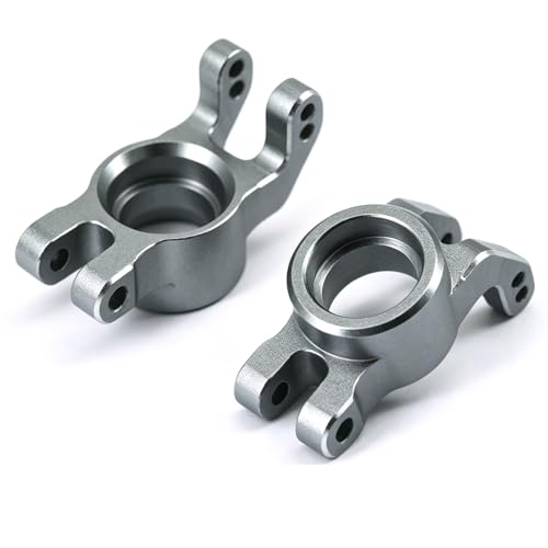 Aluminum Rear Hub Knuckle Arm for ARRMA Mini Kraton 1/16 RC Car, Upgrade Replacement Parts, (Titanium Rear Hub/Knuckle Arm) - color: Titanium Rear Hub/Knuckle Arm
