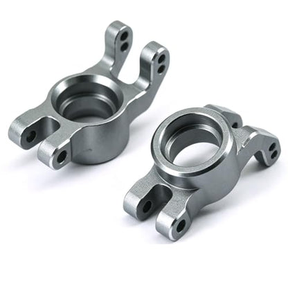 Aluminum Rear Hub Knuckle Arm for ARRMA Mini Kraton 1/16 RC Car, Upgrade Replacement Parts, (Titanium Rear Hub/Knuckle Arm) - color: Titanium Rear Hub/Knuckle Arm
