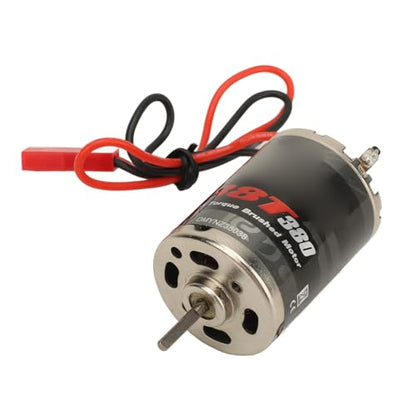 RC Brushed Motor,380 38 Turn High Torque Brushed Motor with JST Plug for 1/16 RC Car Ship Model