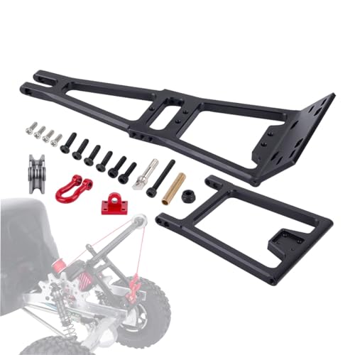 RC Winch/Servo Rescue Tow Truck Crane Arm Wrecker DIY Tool 1/10 RC Crawler Car Axial SCX10 D90 TRX4 Capra LCG Chassis Part (A Tow Truck Kit) - color: A Tow Truck Kit