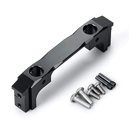 Maleonn RC Alloy Metal Rear Plate Mounting Bumper Mount for 1/10 RC Truck Crawler Car SCX10 II 90046 Accessories Upgrades Part