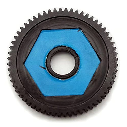 Hard Steel Spur Gear with Slipper Pads 60T 0.5M for Losi 1/18 Mini-T 2.0 Mini-B LOS212016
