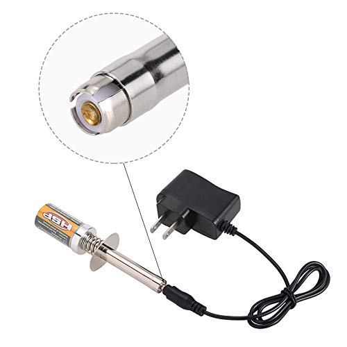 ACAGALA Nitro Starter Glow Plug Igniter Charger Tools Fuel Bottle Combo Compatible with Redcat HSP Nitro Powered 1/8 1/10 RC Car