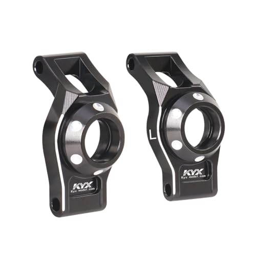 KYX Racing Aluminum Rear Carriers Rear Hubs Upgrades Parts Accessories for 1/16 Scale RC Crawler Car Traxxas Mini-Maxx