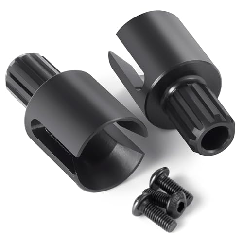 RC Car Differential Cup for X-Maxx 8S 77086-4 for Buggy 1/5 1Pair Metal Diff Drive Cup RC Trucks Car Upgrade Parts Model Accessories Modified Crawlers(Single) - size: Single