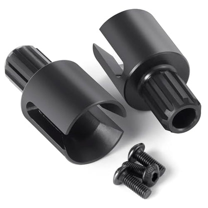RC Car Differential Cup for X-Maxx 8S 77086-4 for Buggy 1/5 1Pair Metal Diff Drive Cup RC Trucks Car Upgrade Parts Model Accessories Modified Crawlers(Single) - size: Single