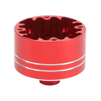 RC Differential Gear Set, Alloy & Steel Replacement for Racing Cars, Durable Drive Parts for Enthusiasts - color: Red