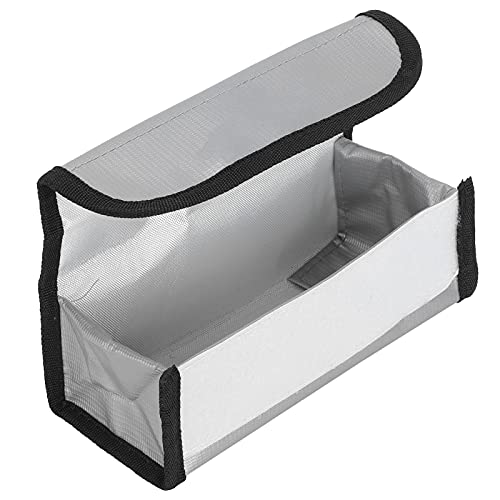 Flame RC Drone LiPo Battery Charging Case with Safe Ventilation LED Status Light Explosion Proof Design Fireproof Storage Box Container