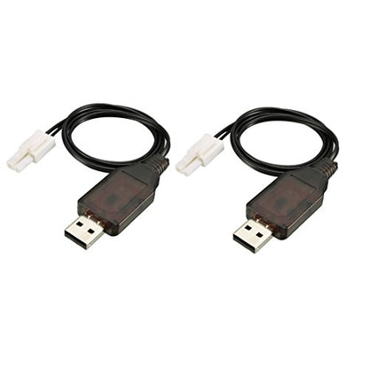 Ruilogod 2pcs EL-2P Reverse Charging Cable for RC Car 7.2V 250mA Ni-MH Ni-CD Battery (id: 4c9 e98 242 7d7 d1e