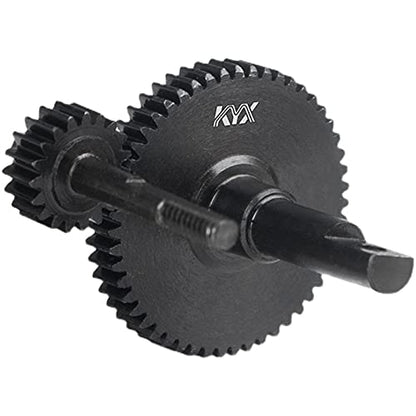 KYX Racing Hardened Steel Transmission Gear Set Gearbox Gear Set Upgrades Accessories for 1/24 RC Crawler Car Axial SCX24 Deadbolt JLU C10 B-17