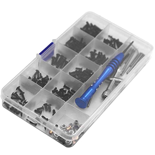 ShareGoo RC M2 M2.5 M3 Screws Bolt & Nuts Cross Sleeve Allen Wrench Swing Pin Kit Compatible with WLtoys 144001 1/14 RC Car Buggy,316Pcs/Set