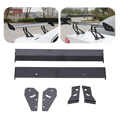 RC Car Rear Wing, Aluminium Alloy Rear Wing Tail Spoiler Wing Parts for 1/10 RC On Road Racing Drift Car Truck Racing Car Truck