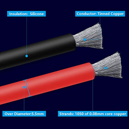 Fermerry 18 AWG Stranded Wire Spool 5ft Each 6 Colors | Flexible 18 Gauge Silicone Hook up Wire Kit Electrical Tinned Copper Wire - size: 5FT, style: 18 AWG-6C