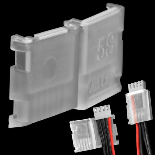 20Pcs 5S JST-XH AB Clip Buckle Lipo Balance Plug Protector for RC Car FPV Boat LiPo Battery Balance Plug Extension Cable (5S 18.5V) - color: 5s 18.5v