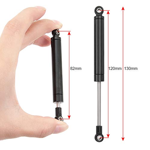 RCLIONS 120mm RC Shock Absorber Damper Internal Spring for 1/10 Crawler Car | 1Set/4PCS,TRX4 SCX10 II III D90 Redcat Gen7 Gen8 Upgrade Parts - size: 120mm