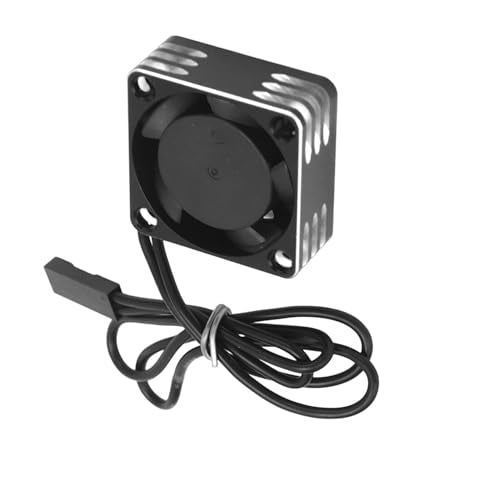 RC Motor Cooling Fan, Lightweight and Stable ESC Motor Cooling Fan 19000rpm for Replacement (Silver) - color: Silver
