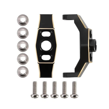 RC Cars Crawler Parts Compatible with TRX4M 1/18 RC Crawler Brass Adjustable Caster Blocks Clockable C Hub Carriers Upgrade Parts Accessories
