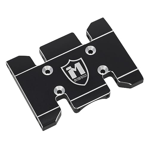 MEUS Racing SCX10 Pro Aluminum Center Skid Plate for Axial 1/10 Upgrades Crawler