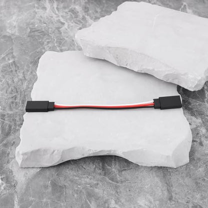 10PCS Female to Female Plug Extension Cable Wire Compatible with Futaba JR Connector for Extension Servo Connections 10cm