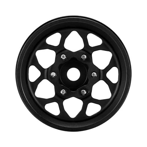 INJORA 1.0 Aluminum Offset -4.7mm Beadlock Wheel for 1/24 1/18 RC (W1013)