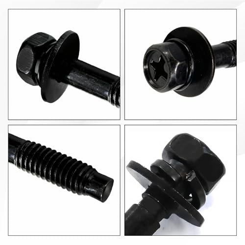 4PCS Engine Air Filter Box Cover Screw Bolts, Air Filter Housing Screws, Engine Box Tightening Bolts Replacement for Most Cars, Replace OEM# 90091-RAA-A00, 90091-P36-00