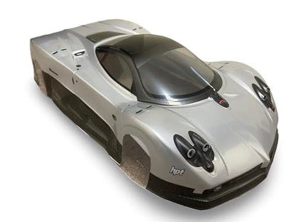 1/10 Scale RC Drift Racing Touring On Road Car Painted Body Shell,Pagani HP Style, Not Cut, 1:10 Scale