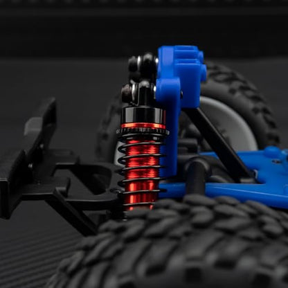 All Metal Shocks Front Rear Oil Shocks Absorber for Tra-xxas 1/18 LaTrax Teton Desert Prerunner Shock Absorber Damper Set 1/18 RC Upgrades Parts Replace Parts 7660 7665(4-Pack) (Red) - color: Red