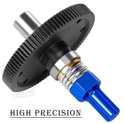 91T Spur Gear Slipper Clutch & 21T 23T 25T Pinions Gear Upgrades Part for 1/10 Granite 4X4 / Granite 4X2 Mega550,Navy Blue - color: Navy Blue - (91t)