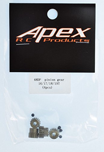 48 Pitch 16T 17T 18T 19T Aluminum Pinion Gear Set #9750