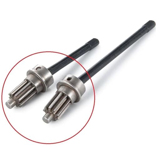 RC Crawlers Components For Traxxas For TRX-4 1/10 RC Crawler Car Parts 4Pcs Metal Front Rear Portal Drive Shaft Input Gear Set Replacement Car Accessories 8259 8257