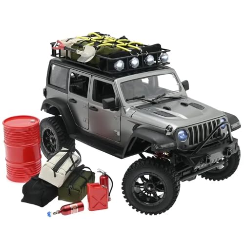 3PCS Simulation Storage Bag Set Compatible with 1/8 1/10 RC Crawler Cars Including, and Models(Green) - color: Green