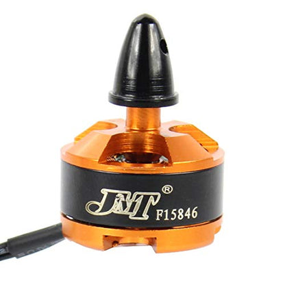 JMT Mini Multi-Rotor 1806 2400KV CW CCW Brushless Motor for DIY 2-3S 250 Mini Drone FPV CC3D 260 330 RC Quadcopter (CCW Black) - color: CCW Black