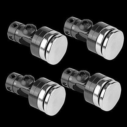RC Magnetic Body Post, 4Pcs Stealth Model Car Body Post Mount Body Body Mount, RC Vehicle Accessories for SCX10 4WD 1:10(Black)