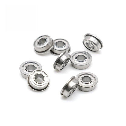 F685ZZ Flange Bearing 5x11x5 mm ABEC-7 (10 PCS) Flanged F685 Z ZZ Ball Bearings - size: F685ZZ 5x11x5