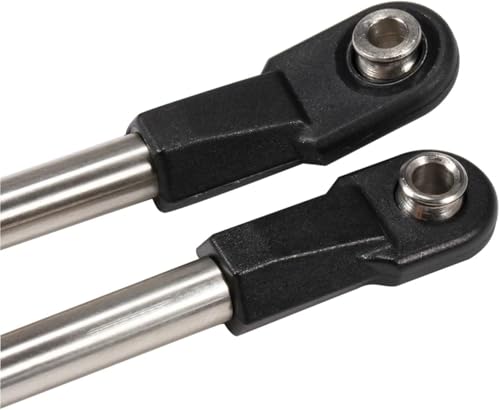 Stainless Steel Chassis Tie Rod 275mm Wheelbase Links Set with M4 Rod Ends for 1/10 RC Crawler 275WB SCX10 D90 TF2 DIY Part
