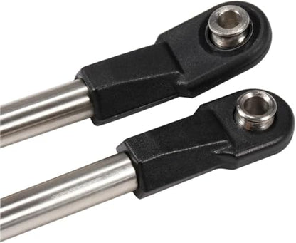 Stainless Steel Chassis Tie Rod 275mm Wheelbase Links Set with M4 Rod Ends for 1/10 RC Crawler 275WB SCX10 D90 TF2 DIY Part