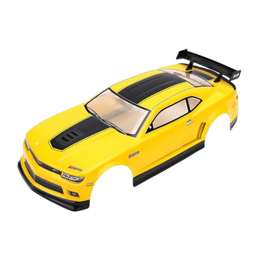 YOUTHINK RC Car Body Shell, 1/10 Scale PVC Model Car Body with Clear Pattern Design for 26cm Wheelbase Remote Control Racing