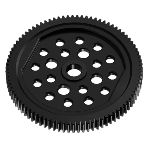 Steel 48P 87T Spur Gear for ECX 2WD Ruckus Axe Brutus Circuit AMP | MT AMP DB AMP Crush K&N Torment Horizon 1/10 RC Car Upgrades Part - size: 87T