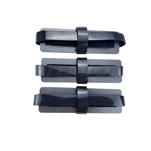 Alu Stand & Carbon Fiber Battery Tray & Straps Set for Axial SCX6 Jeep Wrangler Trail Honcho 1/6