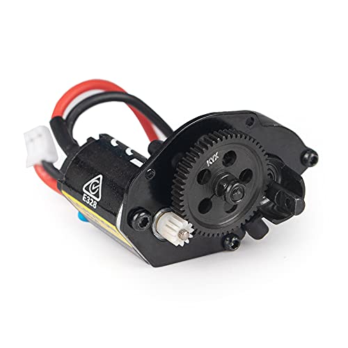 KYX Racing Hardened Steel Transmission Gear Set Gearbox Gear Set Upgrades Accessories for 1/24 RC Crawler Car Axial SCX24 Deadbolt JLU C10 B-17