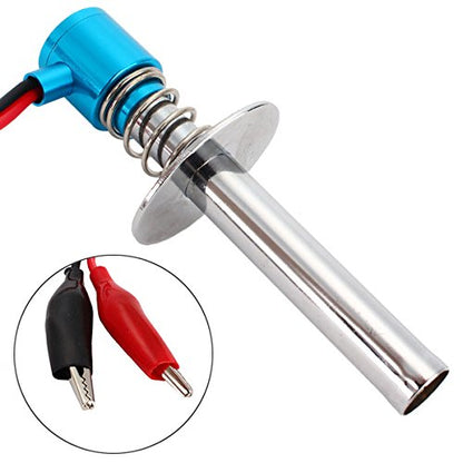 Blue Electronic Glow Plug Starter Igniter 6V-24V for RC Boat Car Nitro 4WD