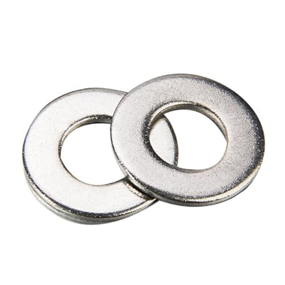 Linkup 210 Pcs 5/16” SAE Flat washers for Screws for Bolts (18-8) 304 Stainless Steel washers Assortment kit,Standard ANSI/ASME B18.22.1 Metal Washers Set - size: 5/16"