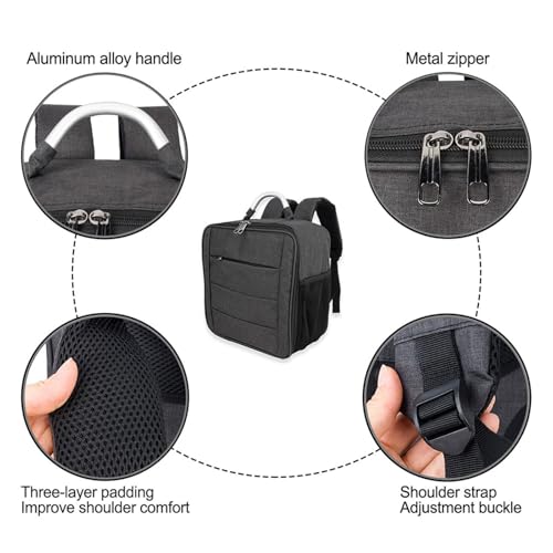harayaa 1/18 RC Model Car Backpack Durability Multi Pocket Storage Bag for TRX4-m