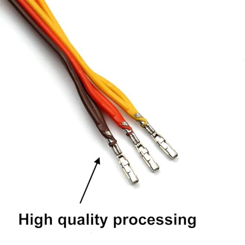 Servo Y Harness Splitter Cable, JR/Futaba Style 1to2 and 1to3 | Includes 5pcs 1to2 and 2pcs 1to3 leads. Ideal for RC cars, airplanes, helicopters, and DIY electronics prototyping. - style: 5PCS 1to2 and 2PCS 1to3